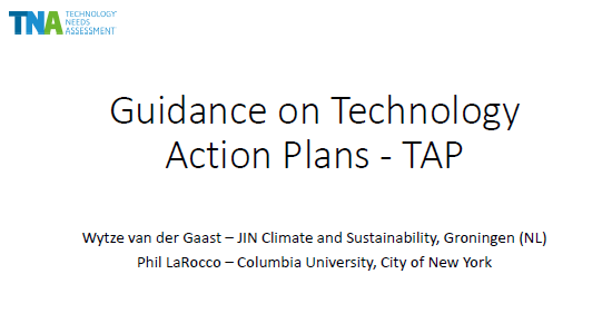 Presentation Gaast TAP Guidance Bonn 2016 title